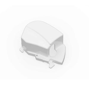 Fiamma Left Hand Outer End Cap for F80L Awning White (98673-258)