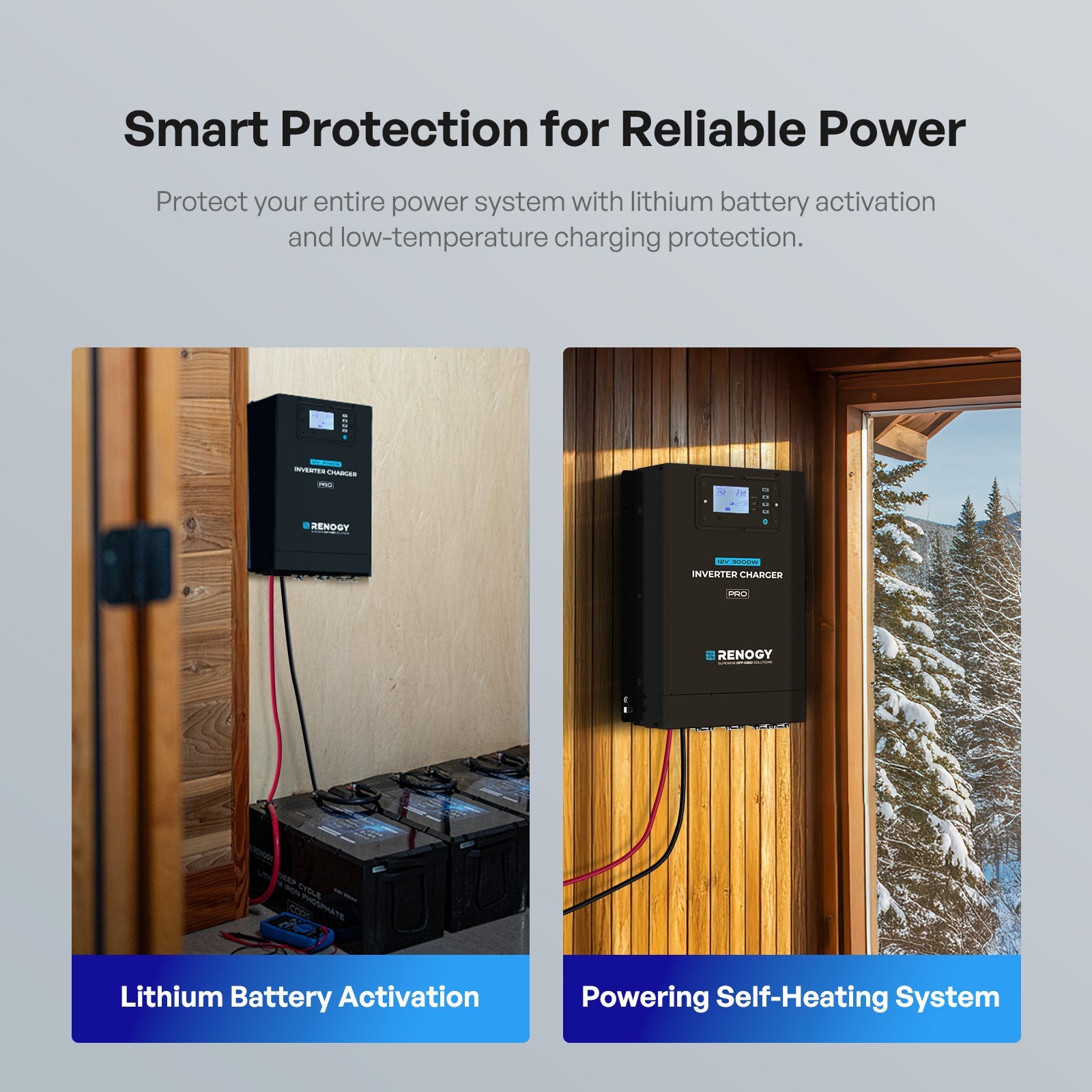 Pro 12V 3000W HF Inverter Charger