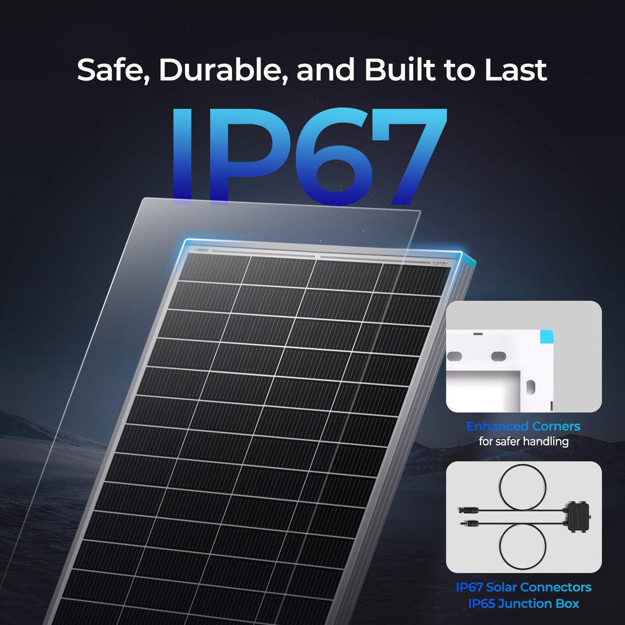 12V 175W 16BB N-Type High Efficiency Solar Panel