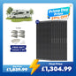 ShadowFlux 12V 200W Anti-Shading Solar Panel
