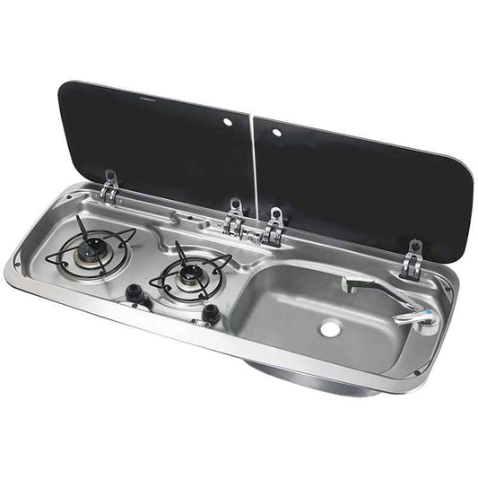 Dometic Smev 9222 Sink and Hob Combination Unit Inc Template