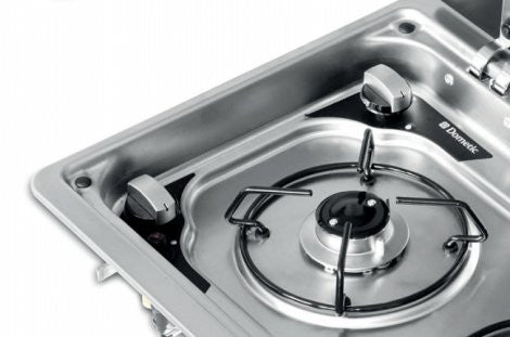 Dometic-Smev 9722 Caravan Motorhome Sink & 2 Burner Hob Combination Unit