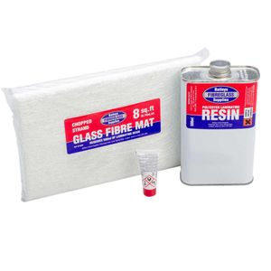 Baileys Fibreglass Repair Kit 8Sq ft