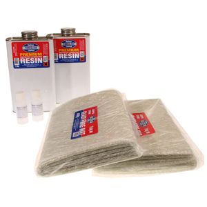 Baileys Fibreglass Premium Repair Kit 2Sq Metre