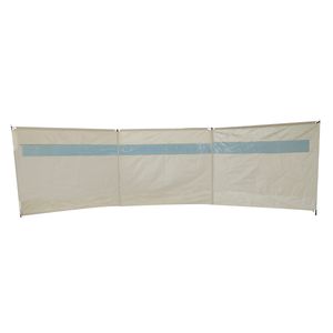 Bo-Camp Urban Collection Windbreak Pimlico with Window Beige