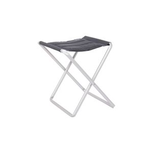 Crespo Stool/Footrest AL/302 Deluxe Dark Grey