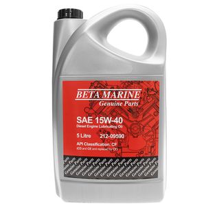 Beta Marine Engine Oil 5 Litre 15W-40
