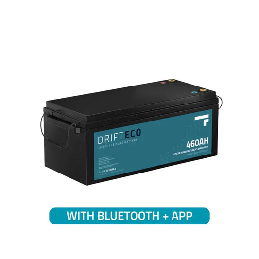 Fogstar Drift ECO 12V 460Ah Lithium Leisure Battery with Bluetooth Crafty Camper Supplies
