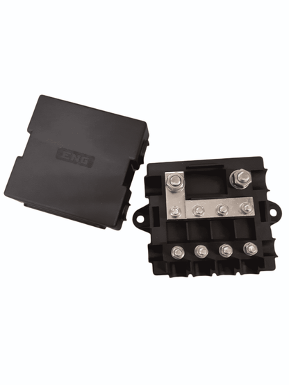 Five Way Power Distribution Fuse Box For Mega & Midi Fuses 12v & 24v