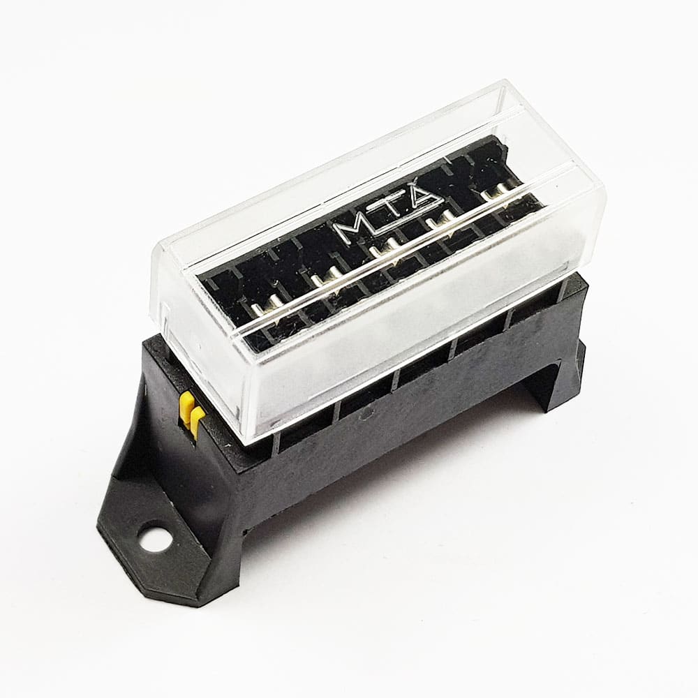 6-Way Fuse Box for Standard Blade Fuses