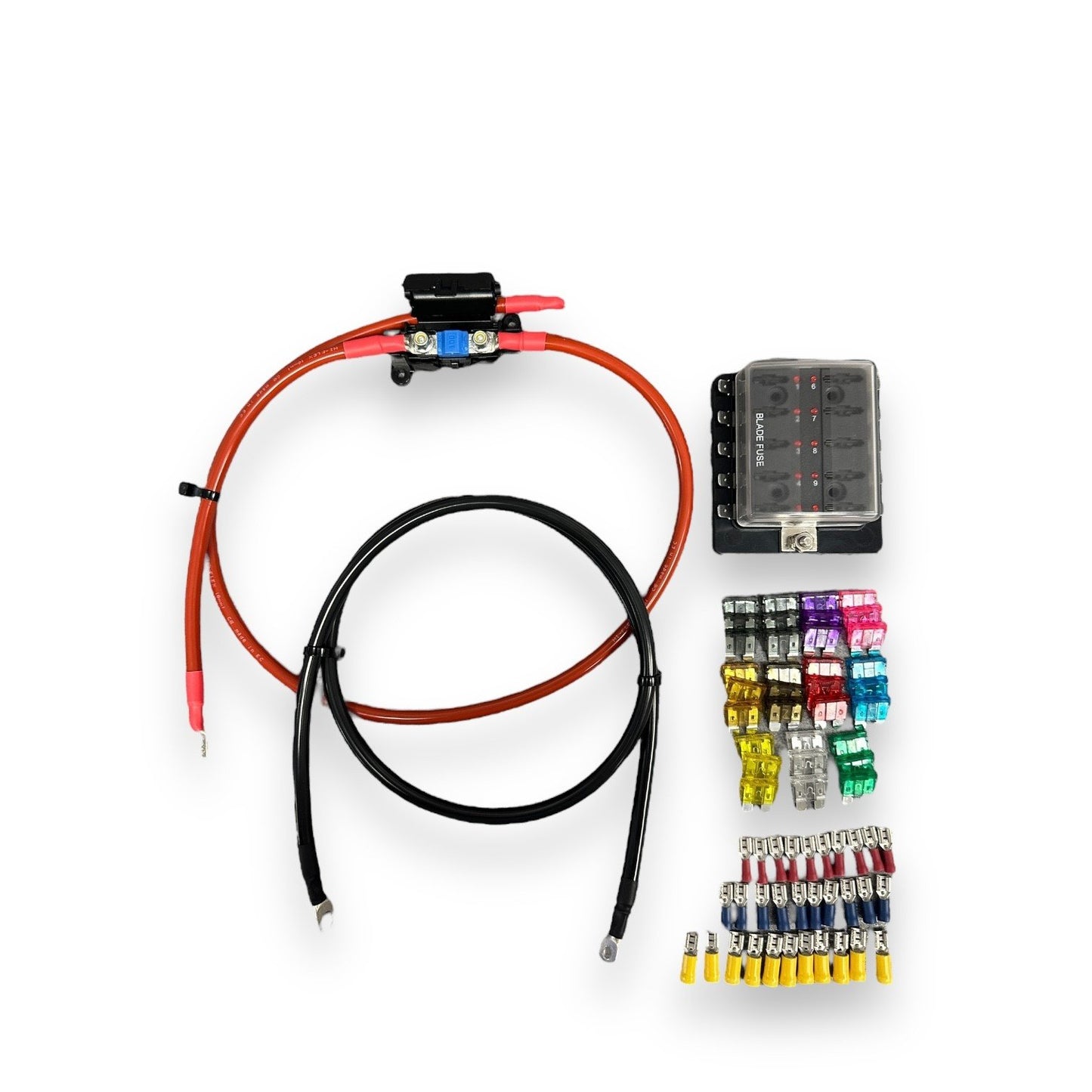 10 Way Blade Fuse Box Wiring Kit