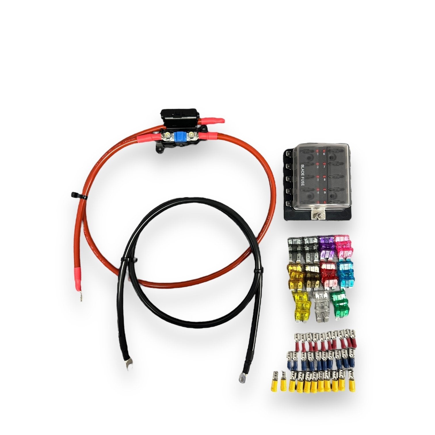 10 Way Blade Fuse Box Wiring Kit