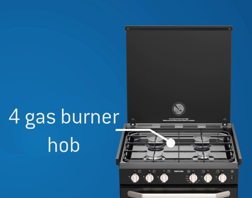 Thetford K1520 Lightweight Oven and Hob Cooker With Dual Fuel Option