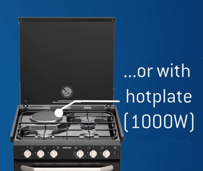 Thetford K1520 Lightweight Oven and Hob Cooker With Dual Fuel Option