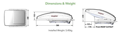 Maxxair MAXXFAN Deluxe Remote Controlled Automatic Roof Fan