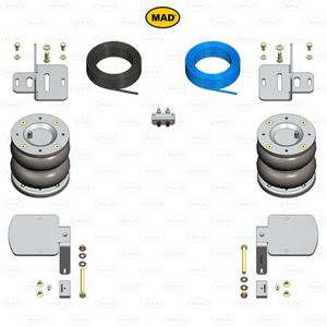 MAD Air Master Basic Suspension Kit FWD Transit V363 08/13 (Van Only)