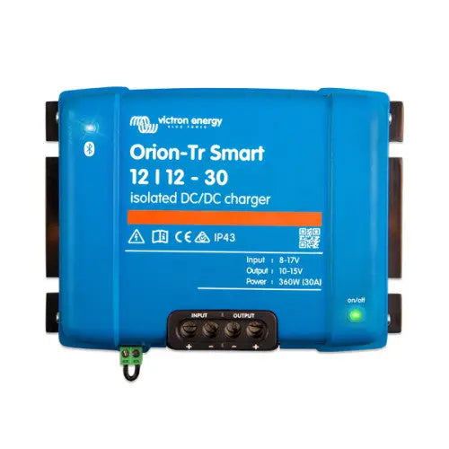 Victron Energy Orion-Tr Smart 12/12V 30A (360W) Isolated DC-DC Charger Crafty Camper Supplies