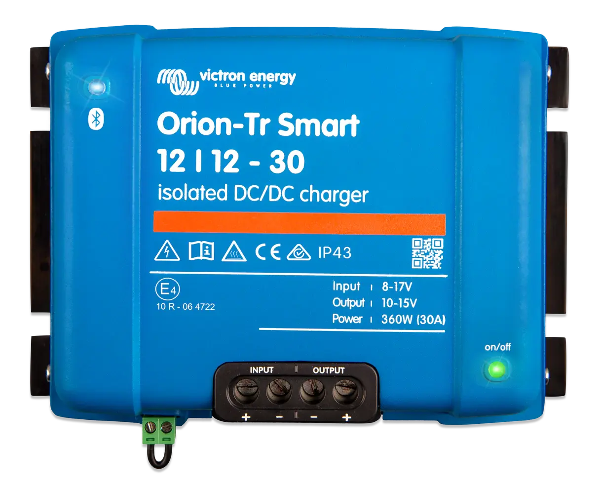 Victron Orion-Tr Smart 12/12 30A Non-Isolated DC-DC Charger - Crafty Camper Supplies