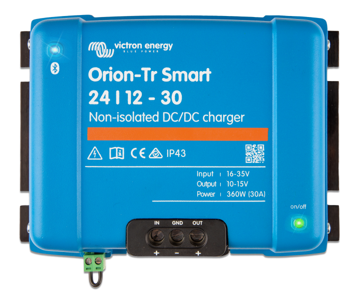 Victron Energy Orion-Tr Smart 24/12-30A Non-Isolated DC-DC charger