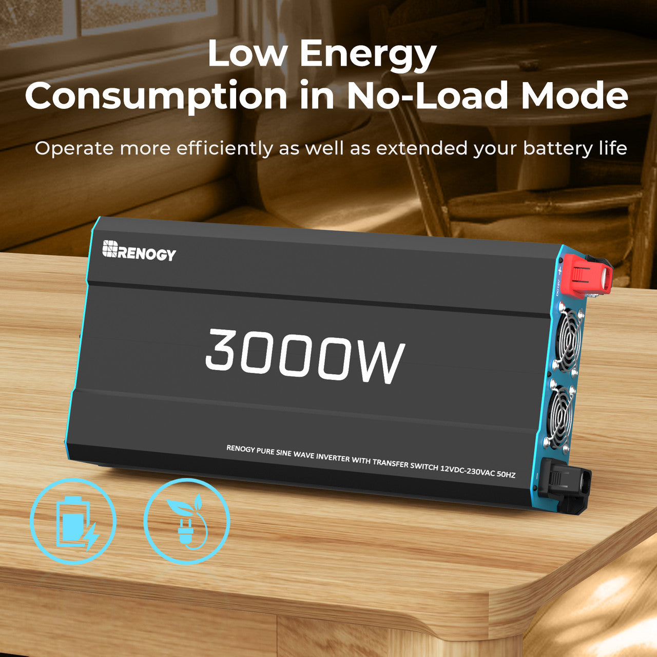 12V 2000W Pure Sine Wave Inverter with UPS Backup