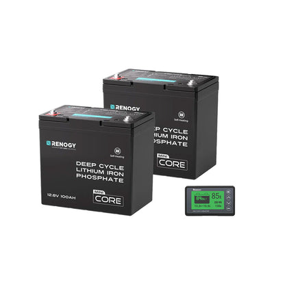 DuoHeat Tech - Core Mini 12V 100Ah Lithium Iron Phosphate Battery