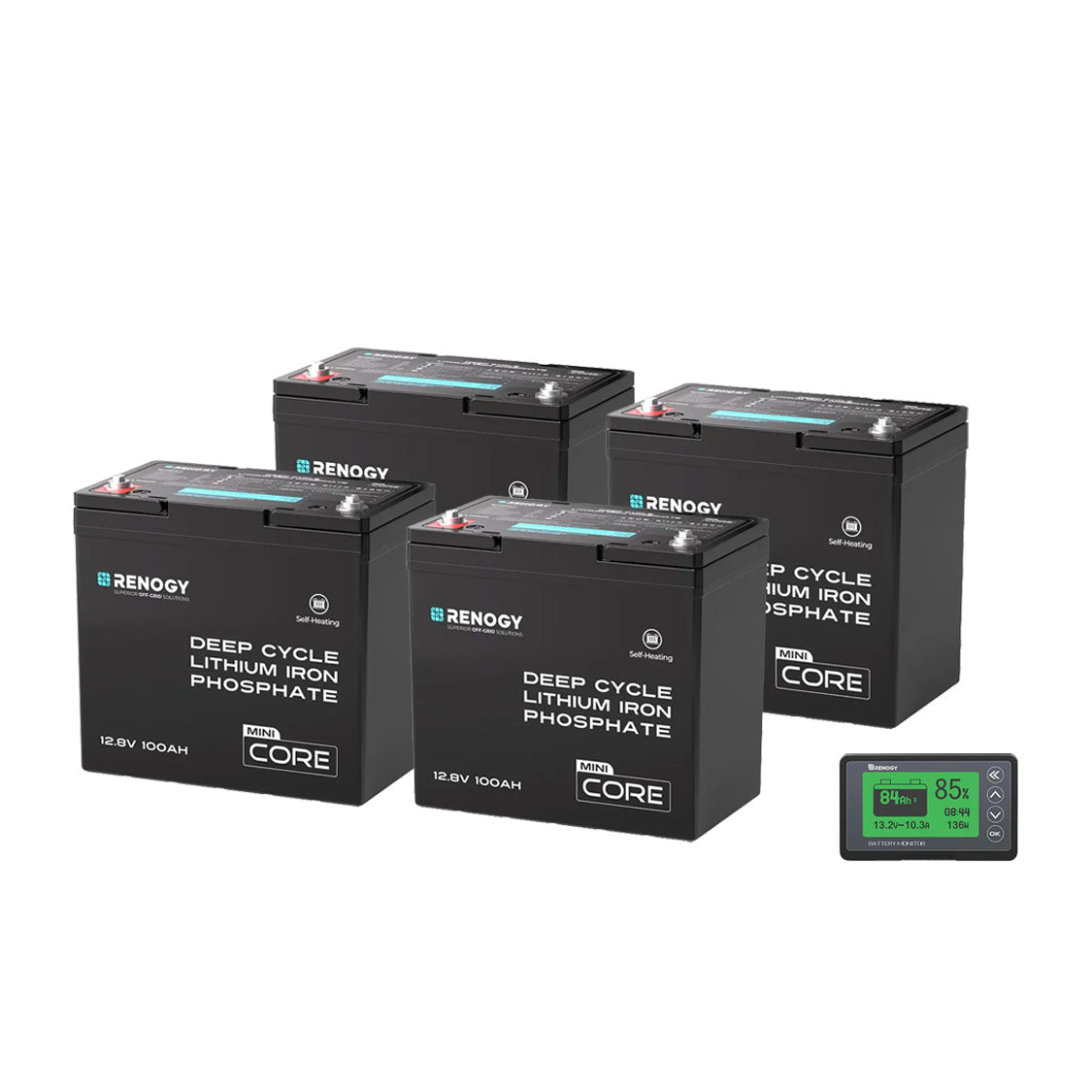 DuoHeat Tech - Core Mini 12V 100Ah Lithium Iron Phosphate Battery