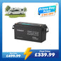 Core - 12V 200Ah Lithium Iron Phosphate Battery w/ Bluetooth