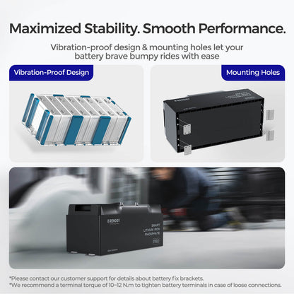 Pro-12V 200Ah Deep Cycle Lithium Iron Phosphate Battery w/Bluetooth & Self-heating Function