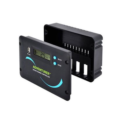 Adventurer Li 30A PWM Flush Mount Charge Controller w/ LCD