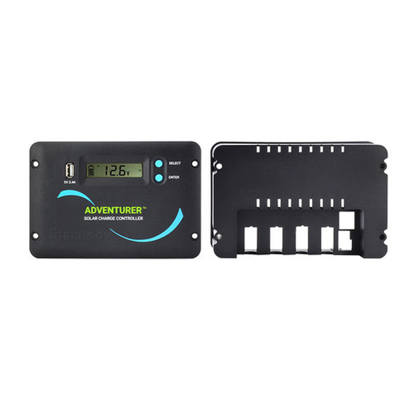 Adventurer Li 30A PWM Flush Mount Charge Controller w/ LCD