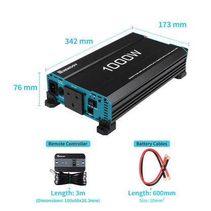 12V 3000W Pure Sine Wave Inverter with UPS Backup