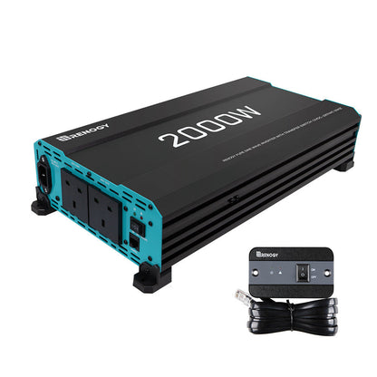 12V 2000W Pure Sine Wave Inverter with UPS Backup