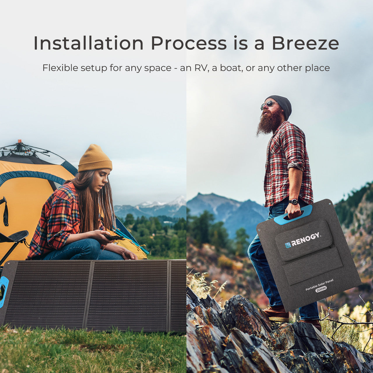 200W Portable Solar Panel