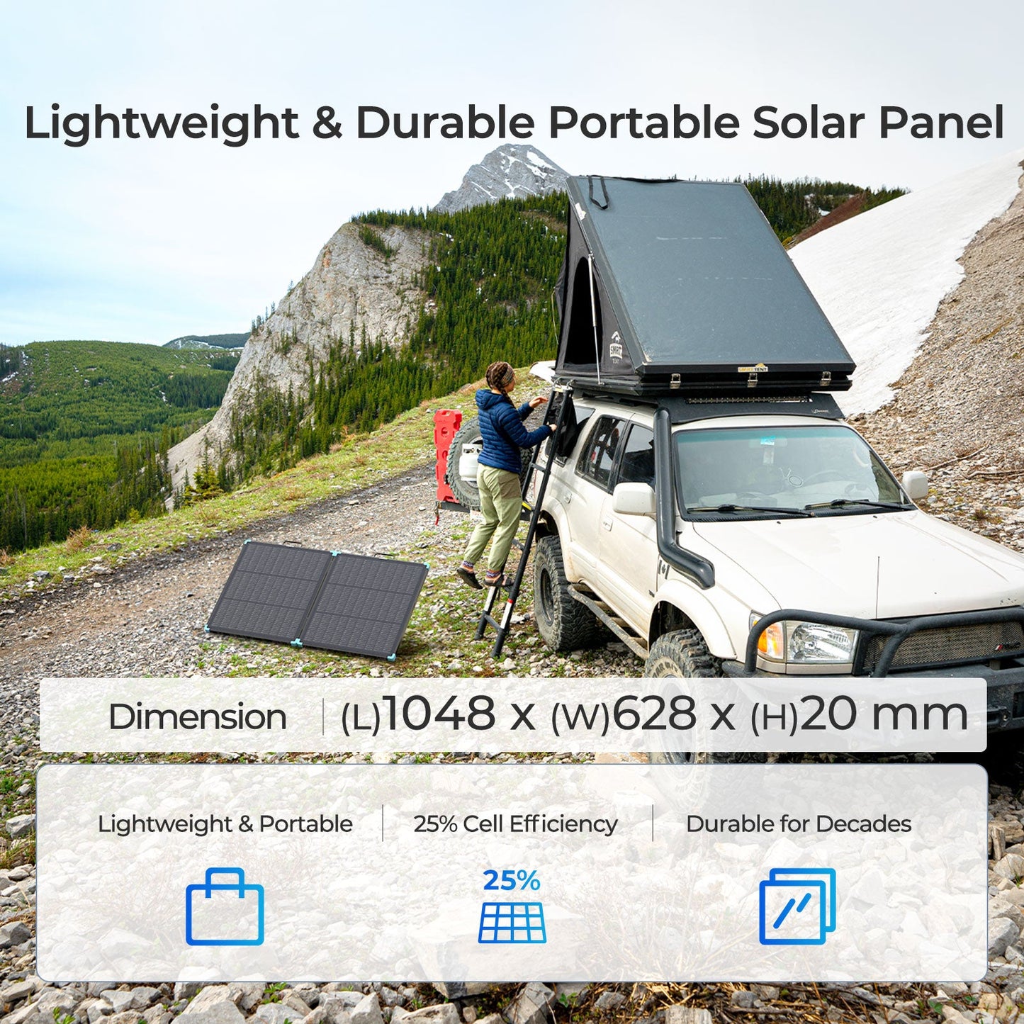 400W Lightweight Portable Solar Suitcase