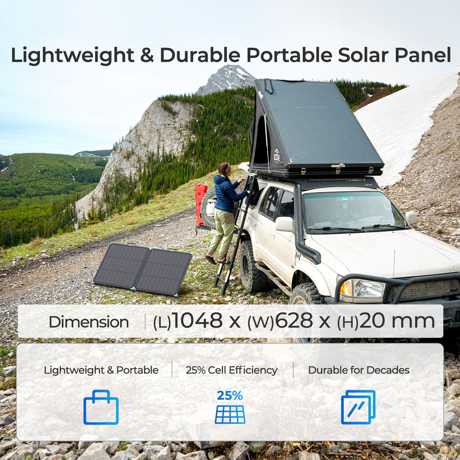 400W Lightweight Portable Solar Suitcase