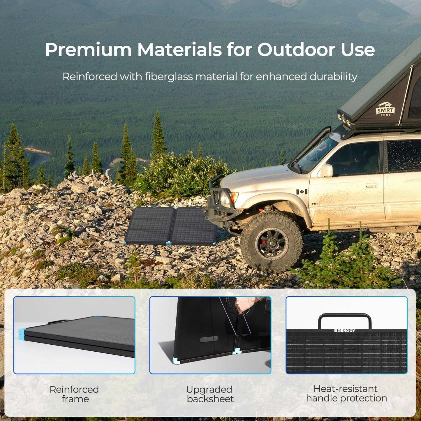 400W Lightweight Portable Solar Suitcase