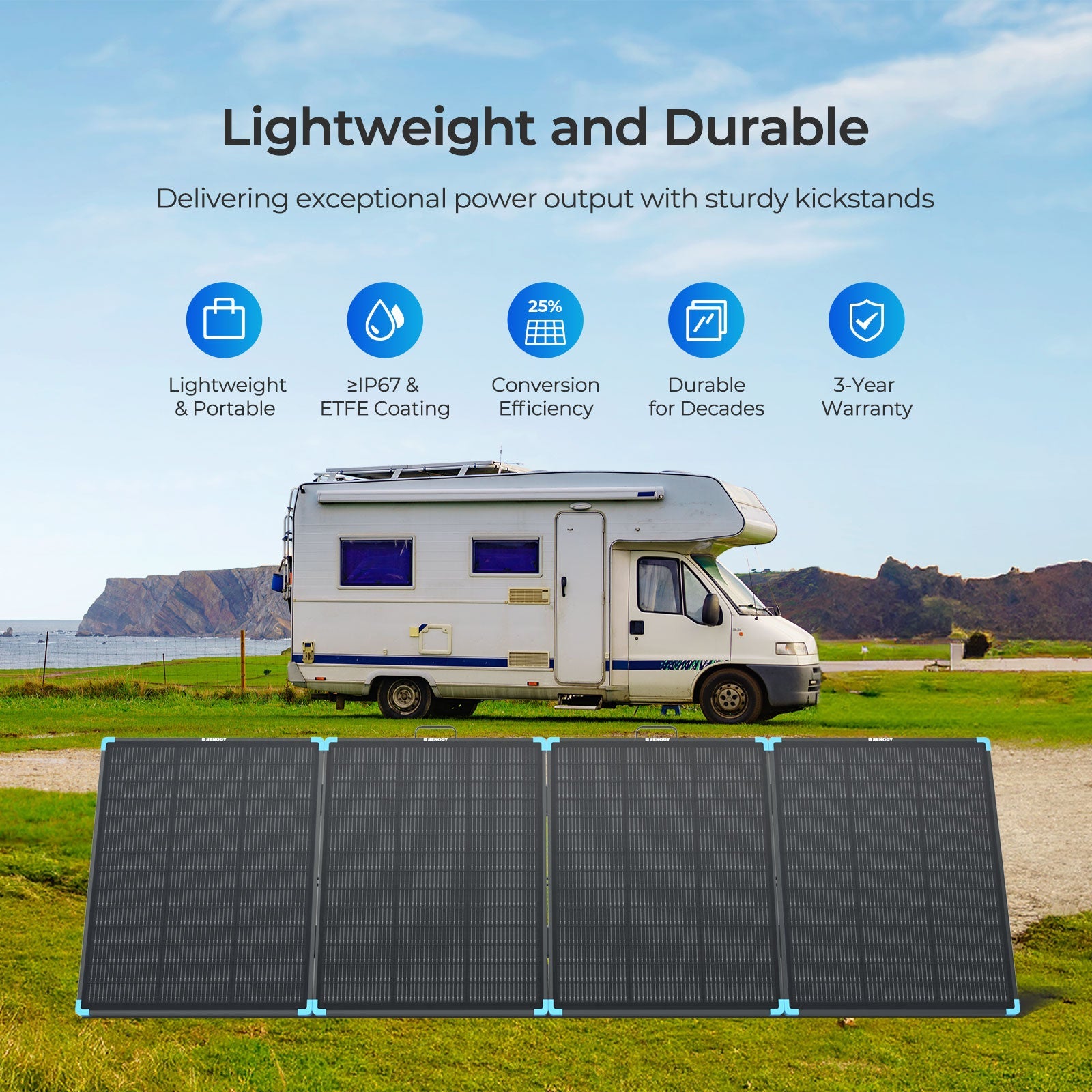 400W Lightweight Portable Solar Suitcase