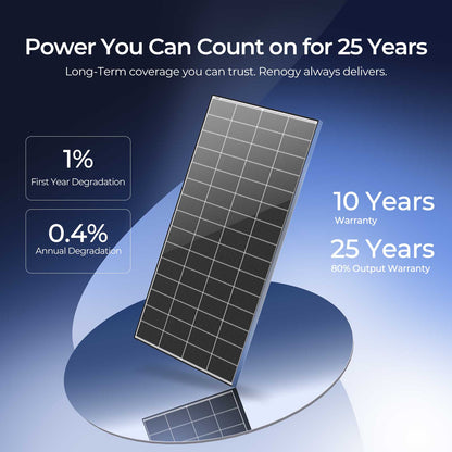 N-Type 320W Monocrystalline Solar Panels (2-Pack)
