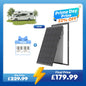 ShadowFlux 12V 200W Anti-Shading Solar Panel