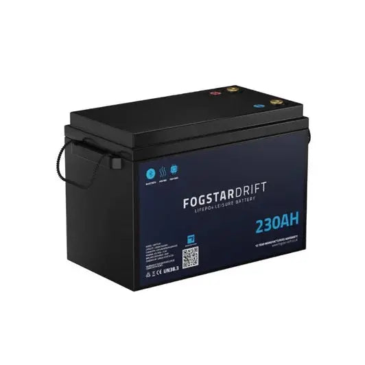 Fogstar Drift 12V 230Ah Lithium Leisure Battery Crafty Camper Supplies