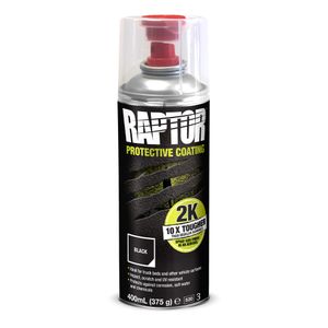 Raptor 2K Protective Coating Aerosol Black 400ml