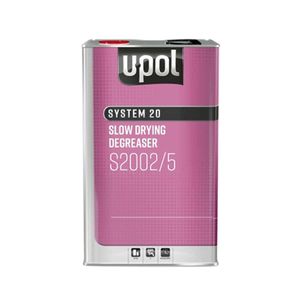 U-POL System 20 Solvent Based Degreaser (5 Litre / Clear / Slow Dry)