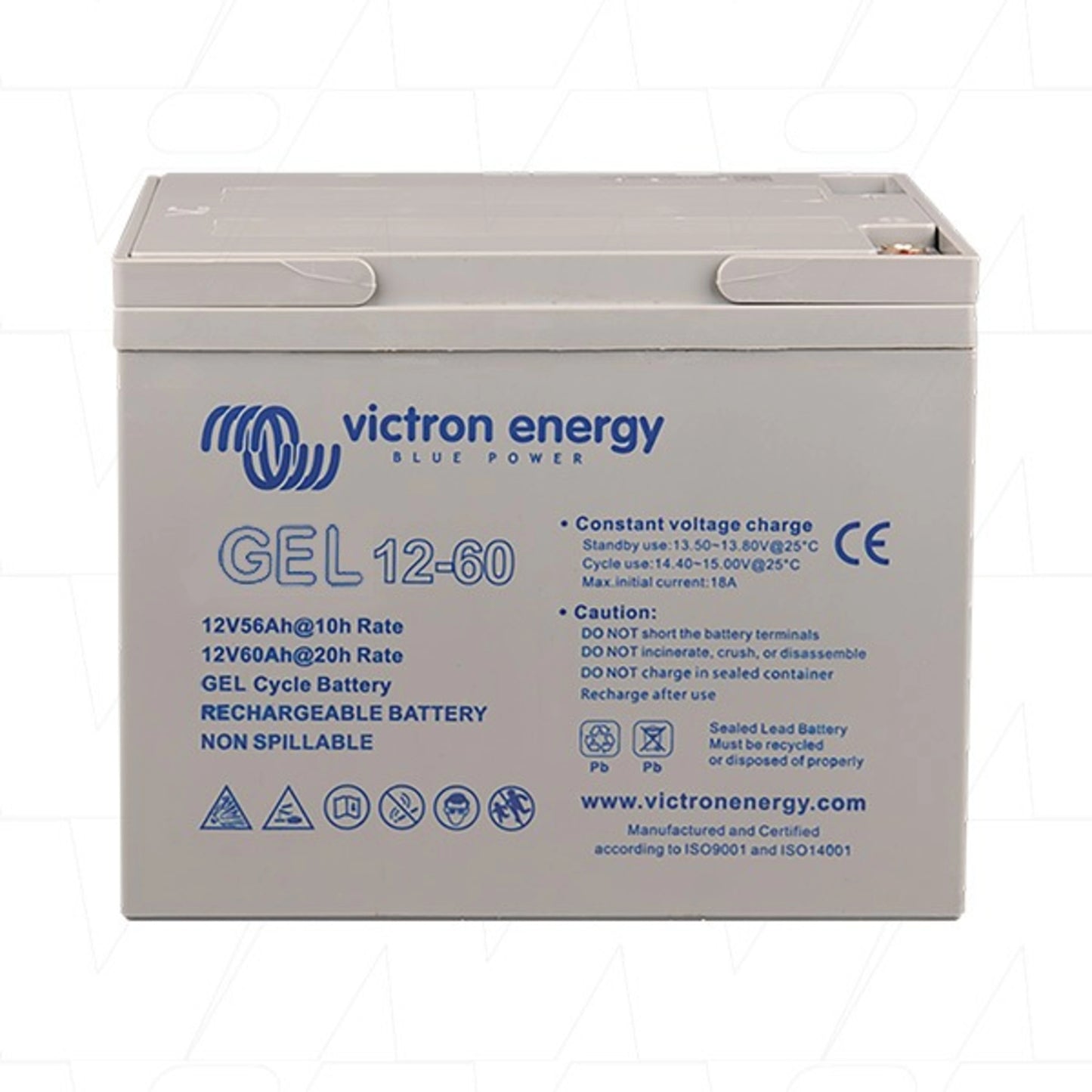 Victron Energy Gel Deep Cycle Battery 12V 60Ah