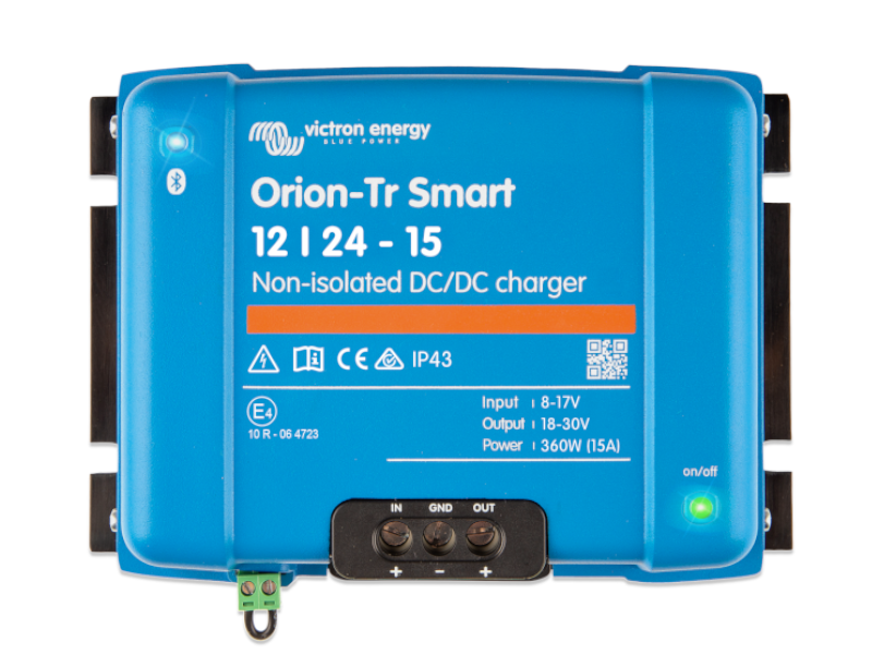 Victron Energy Orion-Tr Smart 12/24-15A Non-Isolated DC-DC charger