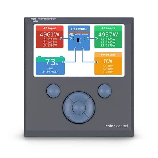 Victron Energy Colour Control GX System Monitor – BPP010300100R