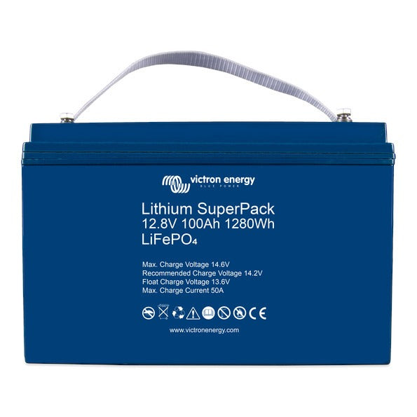 Victron Energy Lithium SuperPack 12,8V 100Ah (M8) High Current