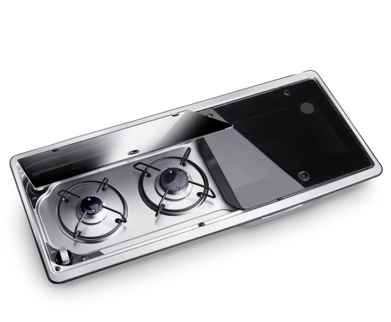 Dometic-Smev 9722 Caravan Motorhome Sink & 2 Burner Hob Combination Unit