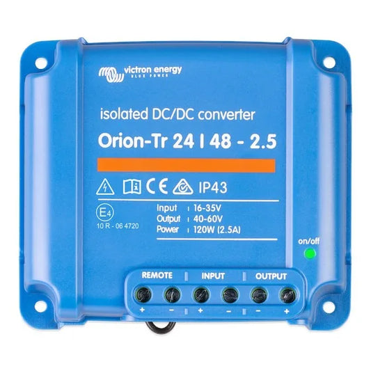 Victron Energy Orion-Tr 24/48V 2.5A (120W) Isolated DC-DC Converter