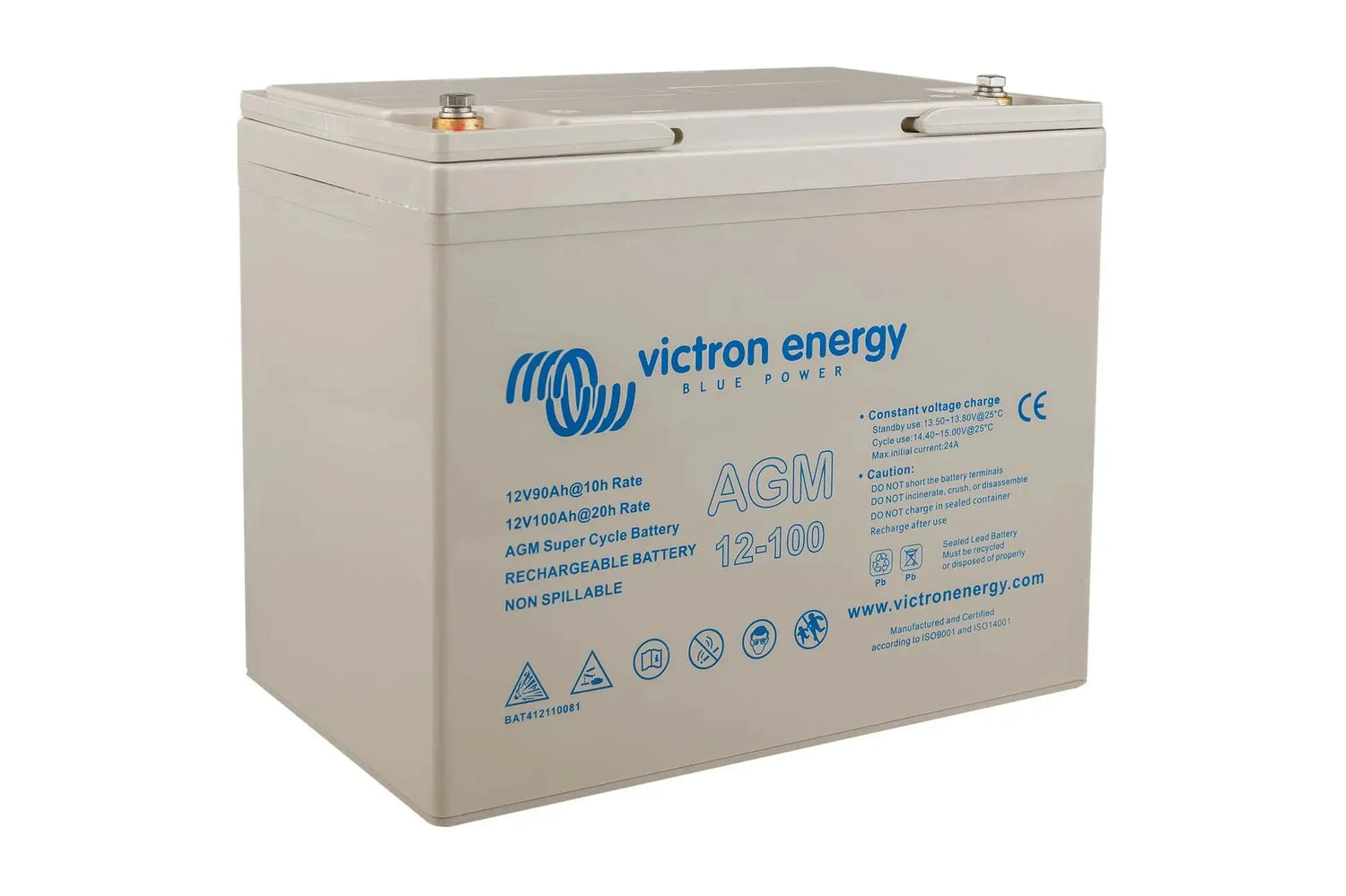 Victron Energy AGM Super Cycle Battery 12V 100Ah Victron