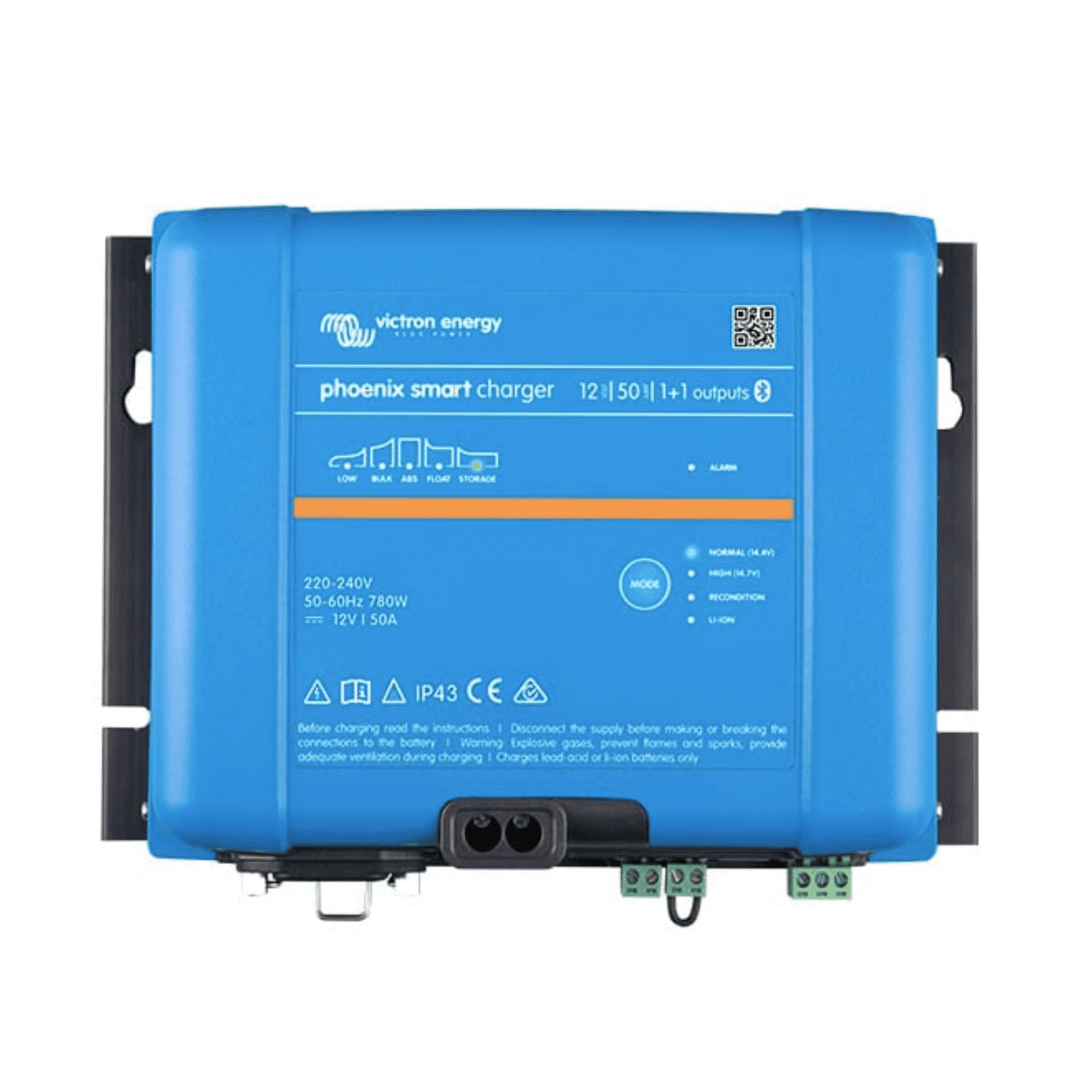 Victron Phoenix Smart IP43 Charger 12/50 (1+1) 230V (PSC125051085)